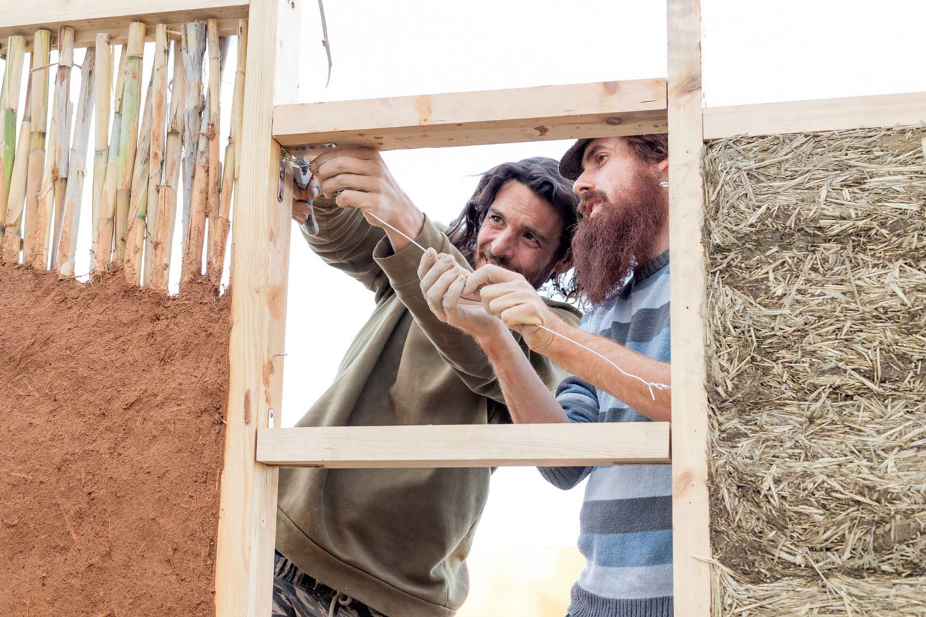 Taller de construcción con tierra cruda