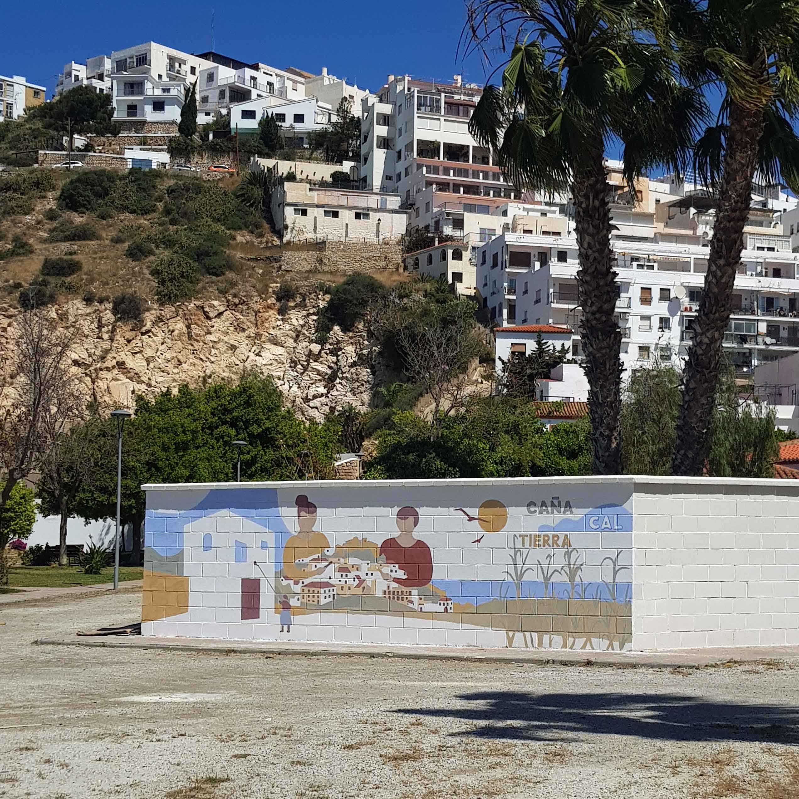 mural-de-cal-Salobreña Mural de cal en Salobreña, 2025