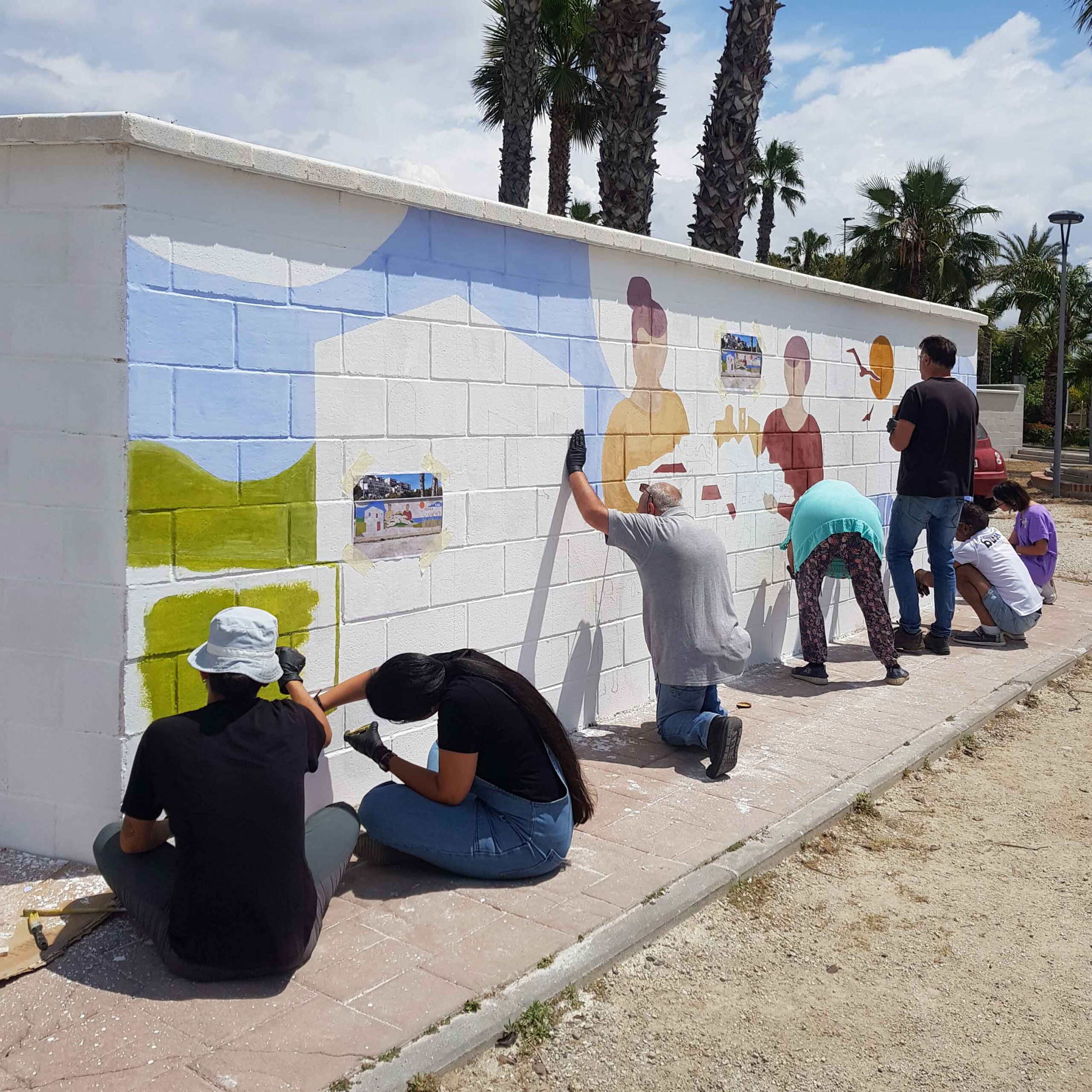 mural-de-cal-Salobreña Mural de cal en Salobreña, 2025