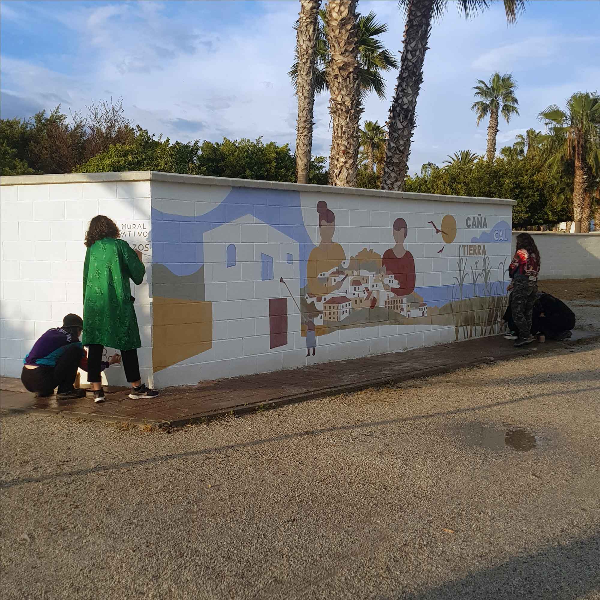 mural-de-cal-Salobreña Mural de cal en Salobreña, 2025